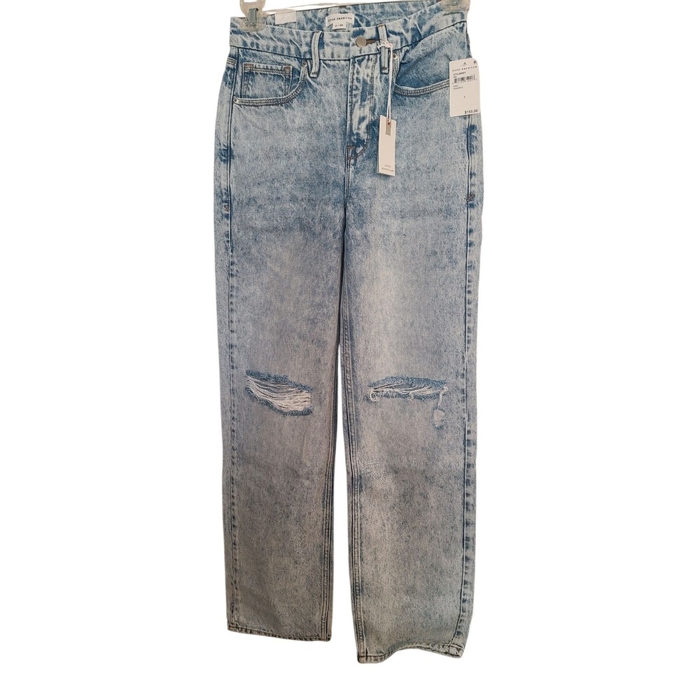 Good American Jeans 0/25 Good 90's BLUE542 GFXLB859T